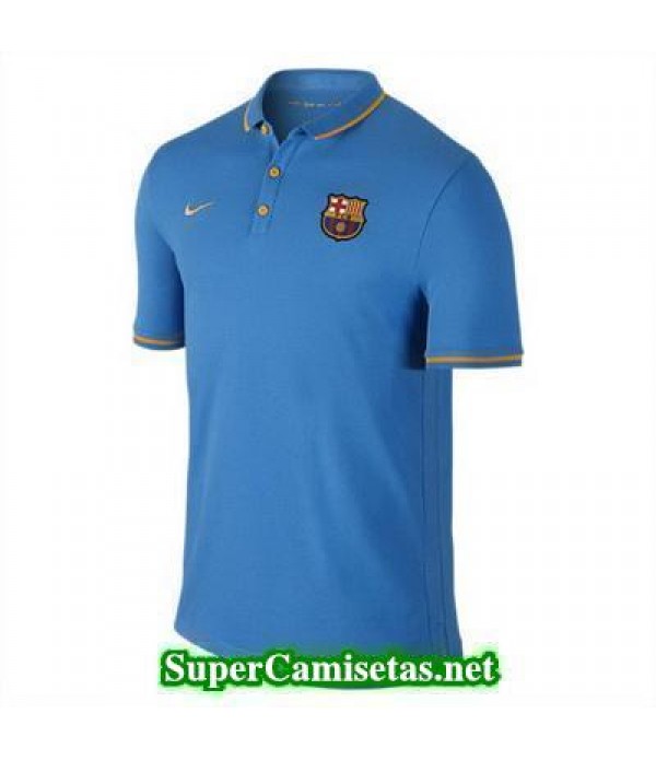 Camiseta polo Barcelona Azul palido 2016