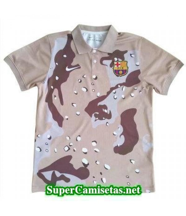 Camiseta polo Barcelona marron 2017 2018