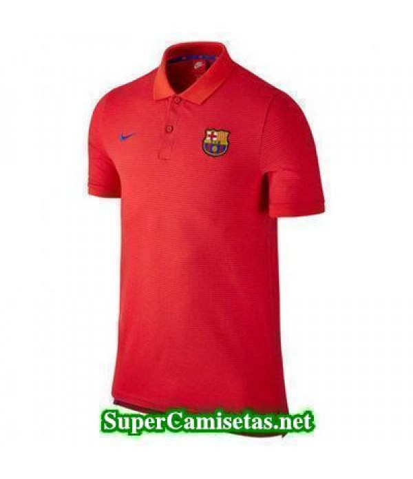 Camiseta polo Barcelona rojo 2016 2017