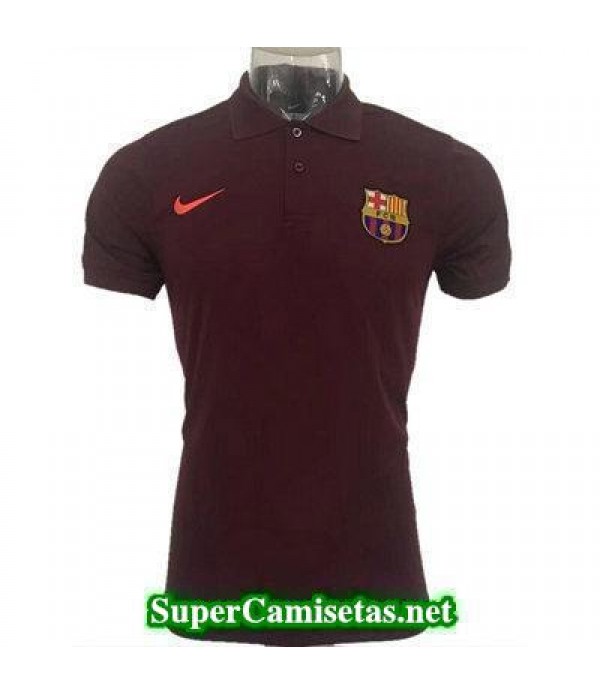 Camiseta polo Barcelona UCL Rojo 2017 2018