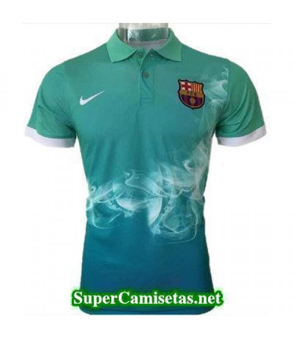 Camiseta polo Barcelona verde-01 2017 2018