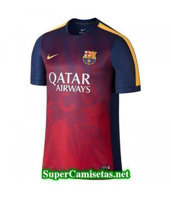 camiseta pre-partido Barcelona armada 2015