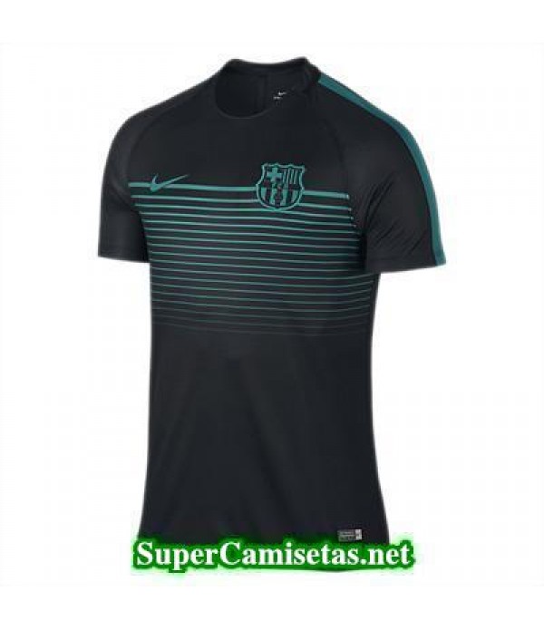 camiseta pre-partido Barcelona UCL negro 2016 2017
