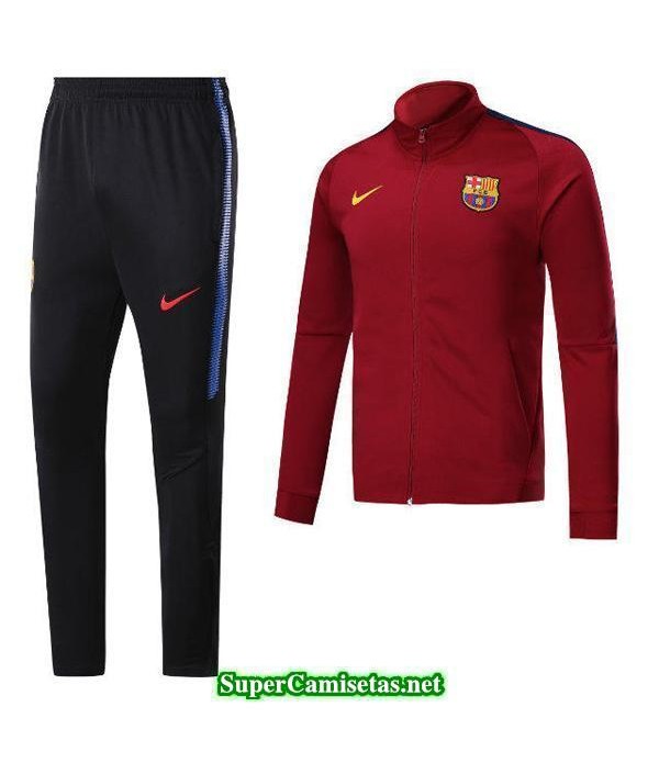 Chaquetas Barcelona Rojo-02 2017 2018 baratas