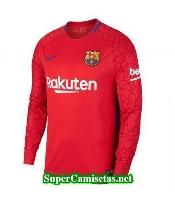 Portero Equipacion Camiseta Barcelona Manga Larga 2017/18