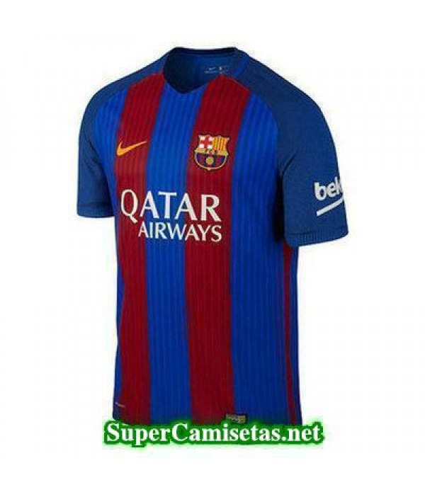 Primera Equipacion Camiseta Barcelona 2016 2017 Qatar Airway