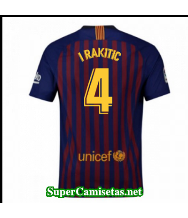 Primera Equipacion Camiseta Barcelona I Rakitic 2018/19