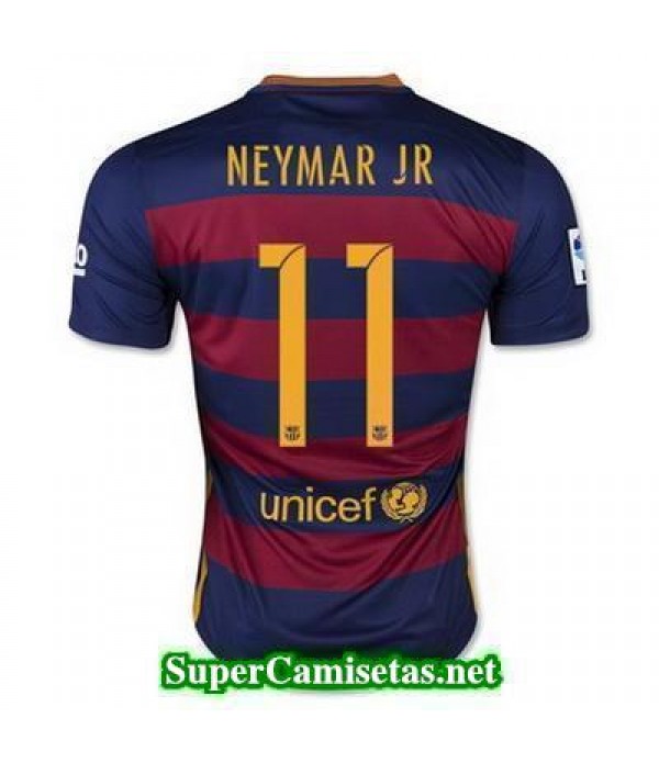 Primera Equipacion Camiseta Barcelona Neymar Jr 2015/16