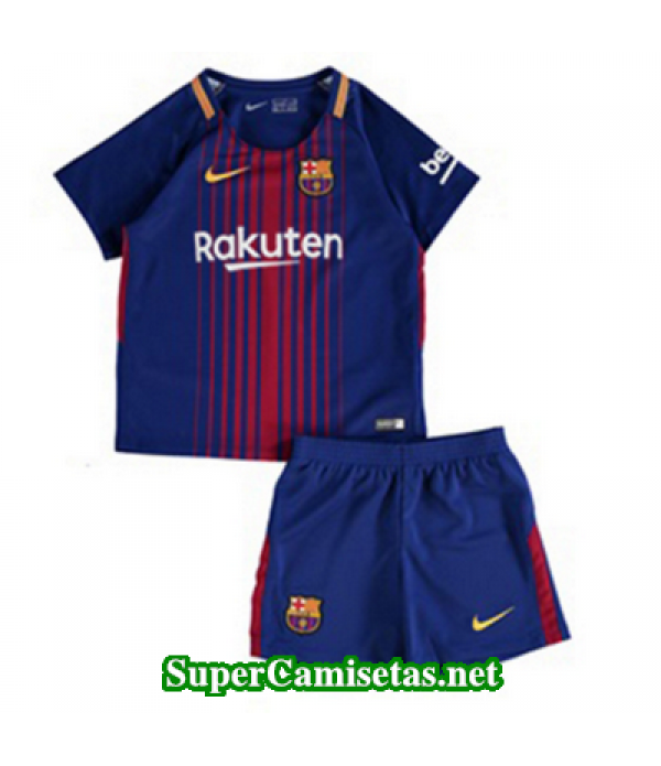 Primera Equipacion Camiseta Barcelona Ninos 2017/18