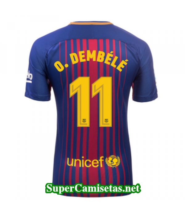 Primera Equipacion Camiseta Barcelona O Dembele 2017/18