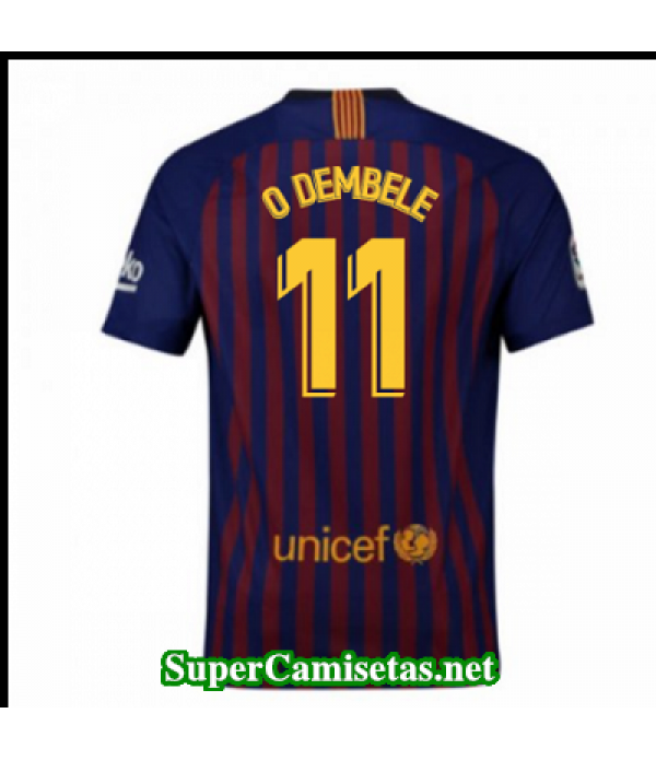 Primera Equipacion Camiseta Barcelona O Dembele 2018/19