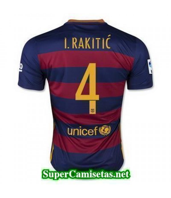 Primera Equipacion Camiseta Barcelona Rakitic 2015/16