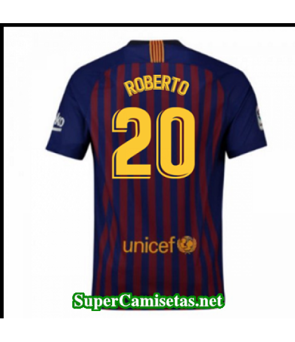 Primera Equipacion Camiseta Barcelona Roberto 2018/19