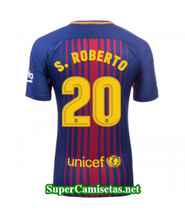 Primera Equipacion Camiseta Barcelona S Roberto 2017/18