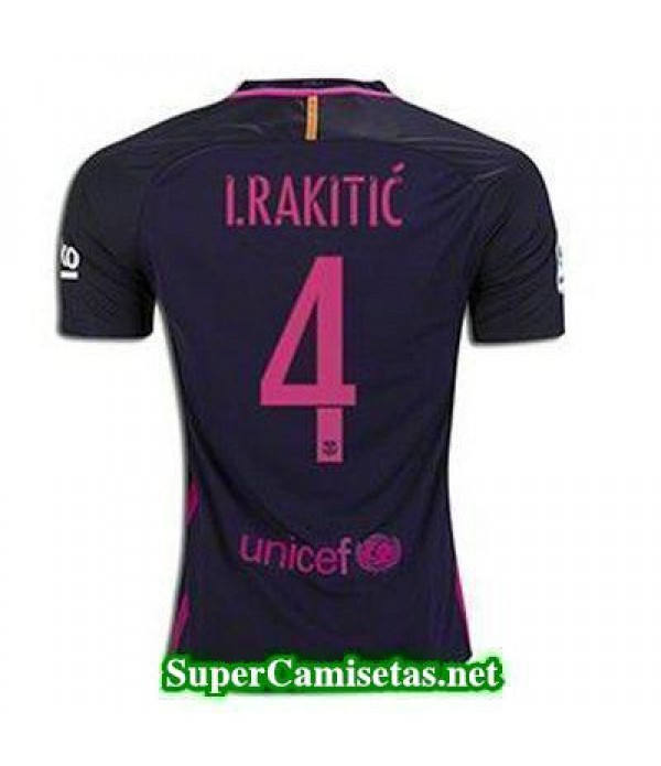 Segunda Equipacion Camiseta Barcelona I Rakitic 2016/17