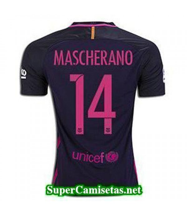 Segunda Equipacion Camiseta Barcelona Mascherano 2016/17