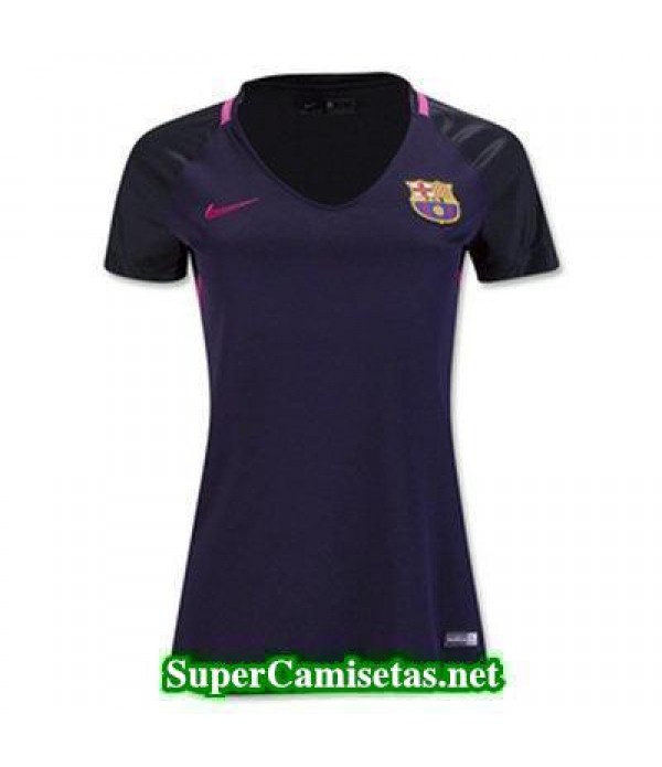 Segunda Equipacion Camiseta Barcelona Mujer 2016/17