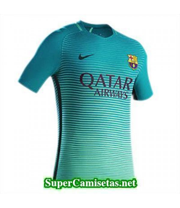 Tercera Equipacion Camiseta Barcelona 2016 2017 Qatar Airway