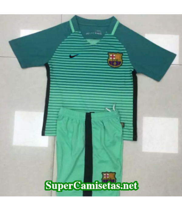 Tercera Equipacion Camiseta Barcelona Ninos 2016/17