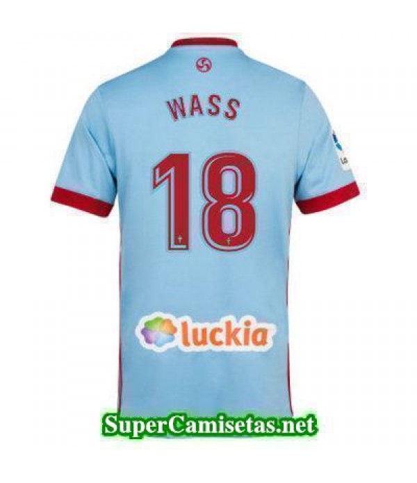 Primera Equipacion Camiseta Celta de Vigo WASS 2017/18