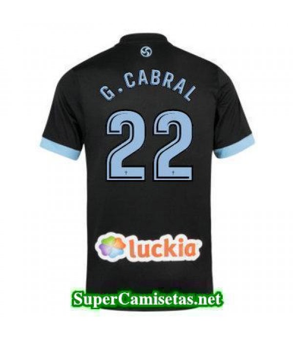 Segunda Equipacion Camiseta Celta de Vigo G CABRAL 2017/18