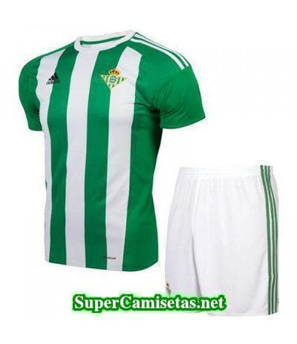 Primera Equipacion Camiseta Real Betis Ninos 2016/17