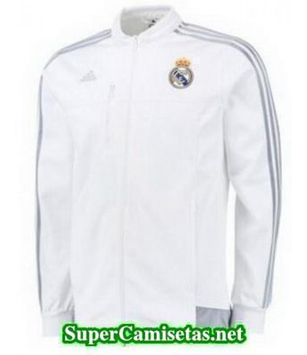 Blanco Chaquetas Real Madrid baratas 2015 2016