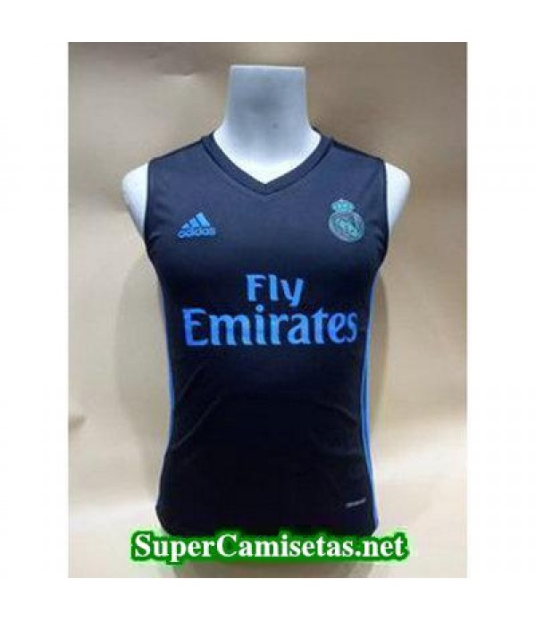camiseta chaleco Real Madrid Azul oscuro 2017 2018