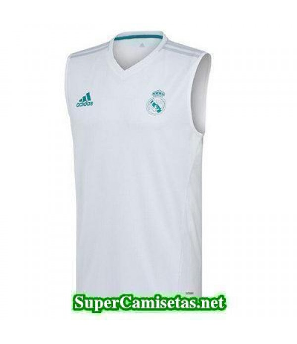 camiseta chaleco Real Madrid Blanco 2017 2018