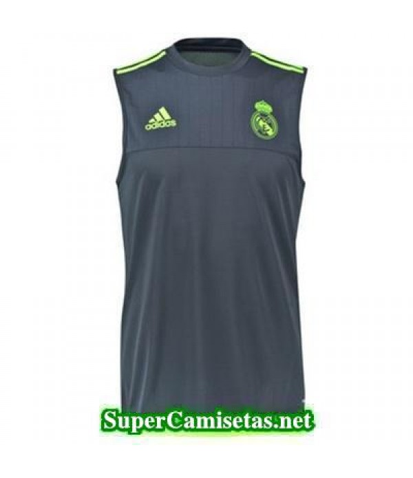camiseta chaleco Real Madrid Grey 2015 2016