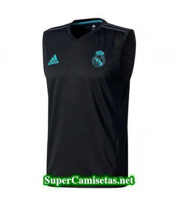 camiseta chaleco Real Madrid negro 2017 2018