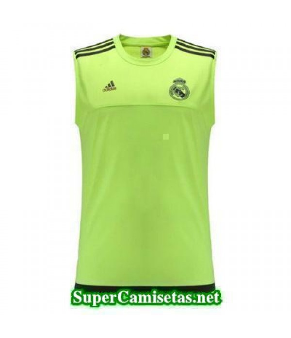 camiseta chaleco Real Madrid Verde 2015 2016