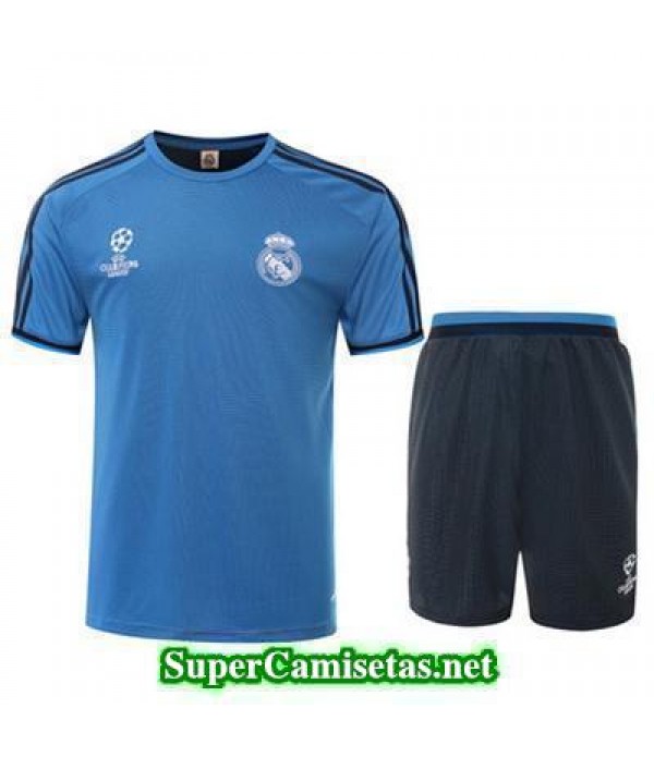 Camiseta entrenamiento Real Madrid Azul 2016