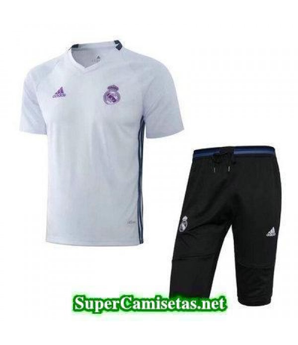 camiseta entrenamiento Real Madrid blanco 2017 2018