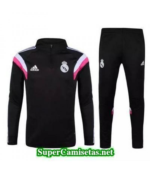 camiseta entrenamiento Real Madrid ML Negro 2016