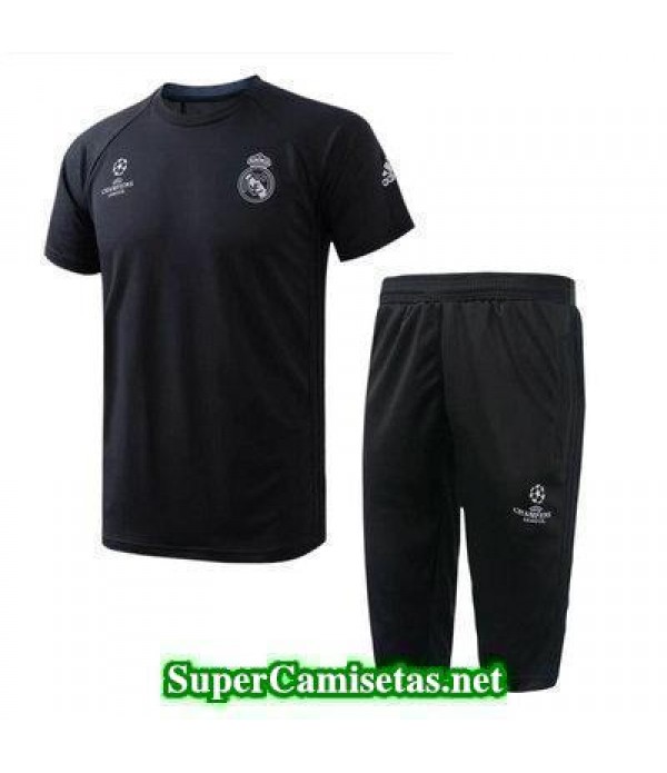 camiseta entrenamiento Real Madrid negro UCL 2017 2018