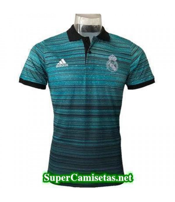 Camiseta polo Real Madrid Azul 2017 2018
