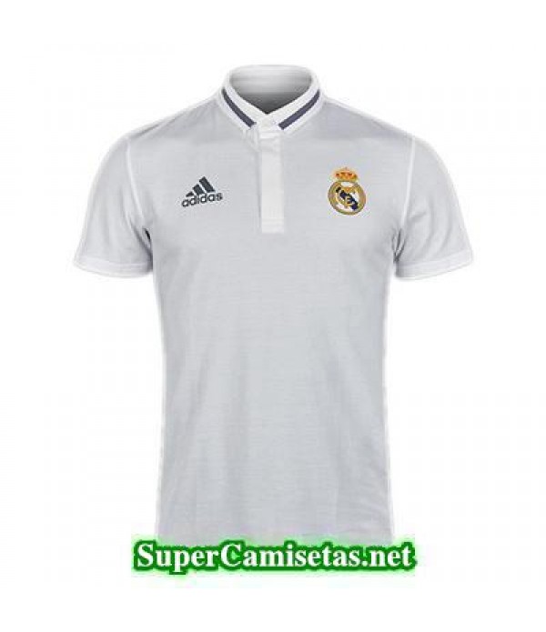 Camiseta polo Real Madrid blanco 2016 2017