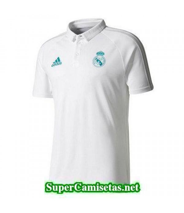 Camiseta polo Real Madrid Blanco 2017 2018