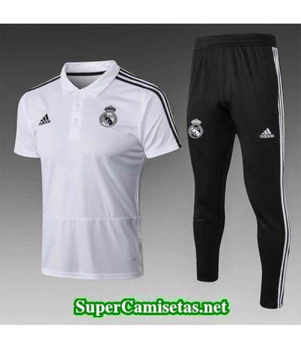 Camiseta polo Real Madrid Blanco 2018 2019
