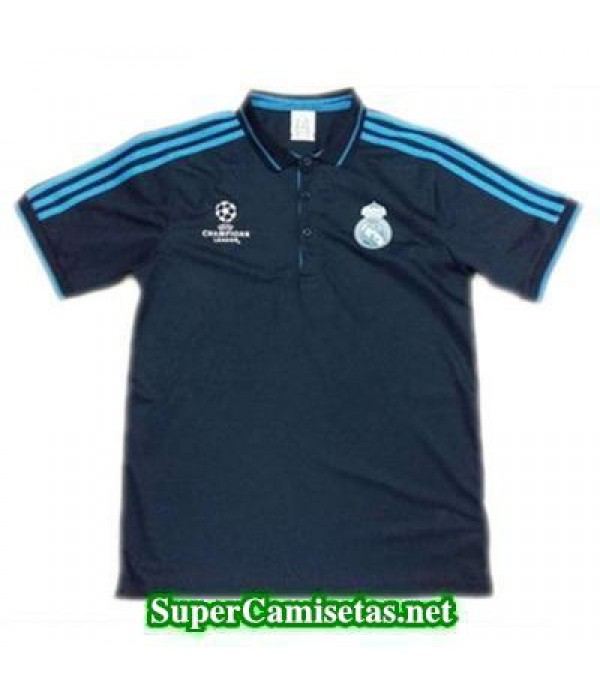 Camiseta polo Real Madrid Champions Azul oscuro 2016