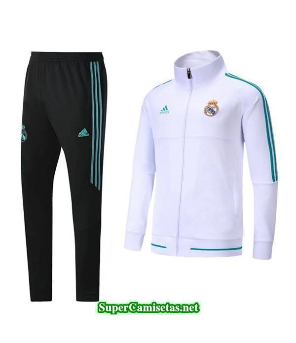 Chaquetas Real Madrid Blanco-01 2017 2018 baratas