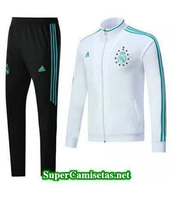 Chaquetas Real Madrid Blanco 2017 2018 baratas