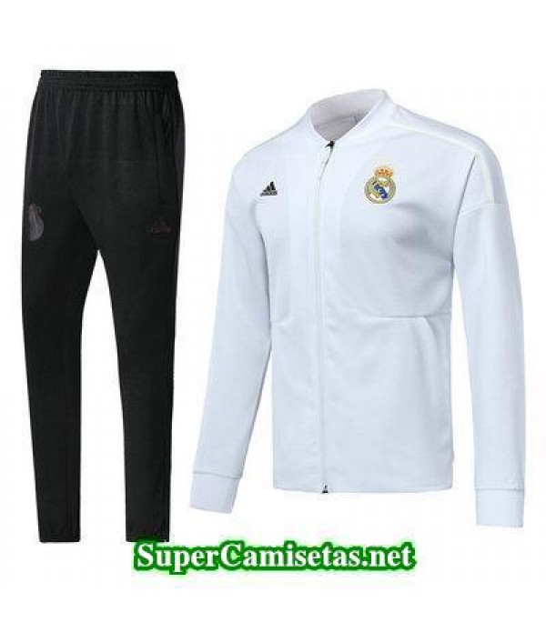 Chaquetas Real Madrid Blanco 2018 2019 baratas