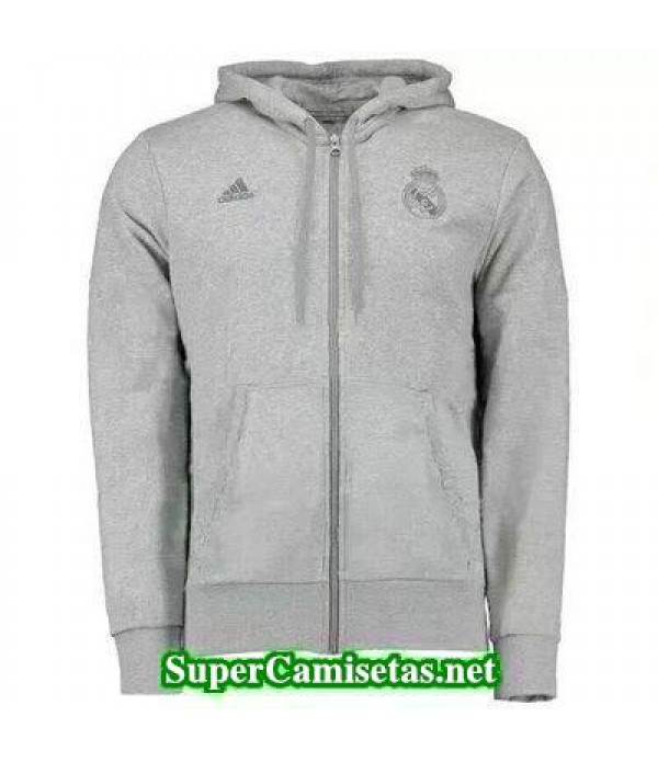 Chaquetas Real Madrid Gris 2017 2018 baratas