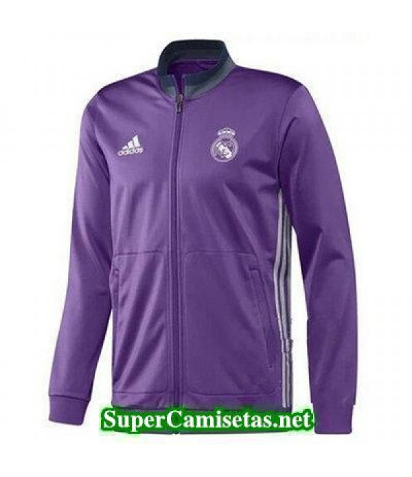 Chaquetas Real Madrid Morado 2016 2017 baratas