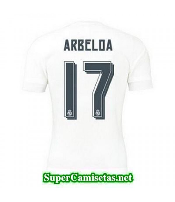 Primera Equipacion Camiseta Real Madrid ARBELOA 2015/16