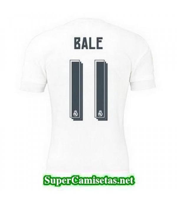 Primera Equipacion Camiseta Real Madrid BALE 2015/16