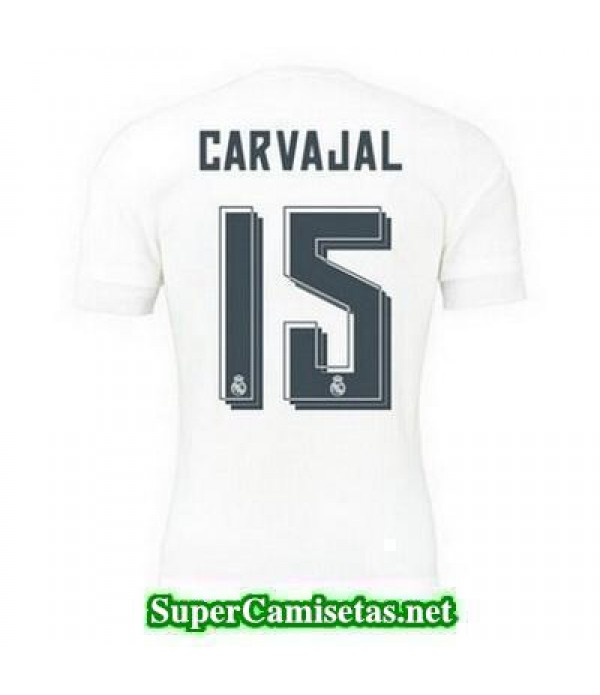 Primera Equipacion Camiseta Real Madrid CARVAJAL 2015/16