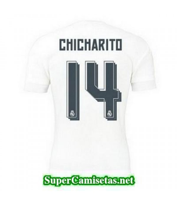 Primera Equipacion Camiseta Real Madrid CHICHARITD 2015/16